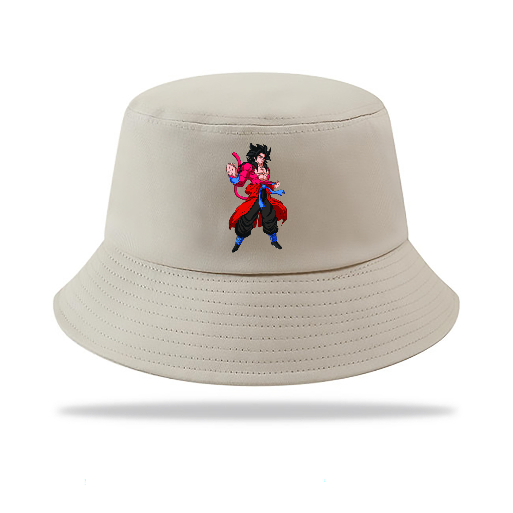 （画像用） ドラゴンボール 孫悟空（そん ごくう）Son Goku カカロット DRAGON BALL Kakarotto アウトドア日除けバケットハット